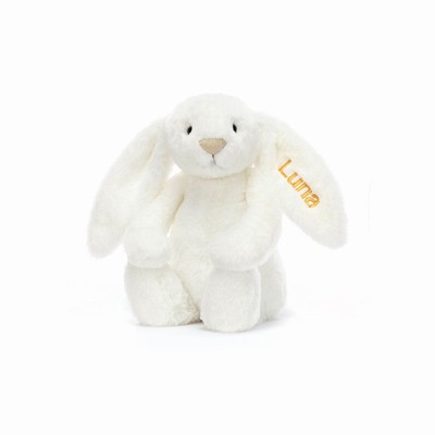 Jellycat Bashful Luxe Bunny Luna Medium New Zealand | VPDRJ3021